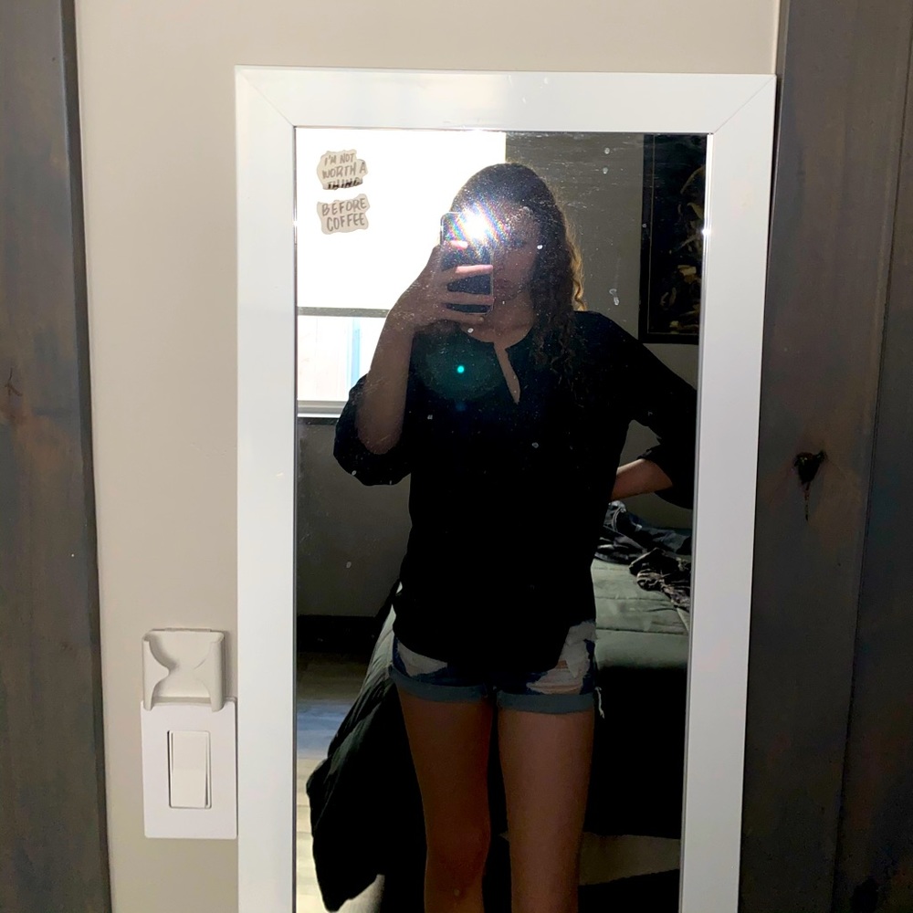 Black Neiman Marcus blouse